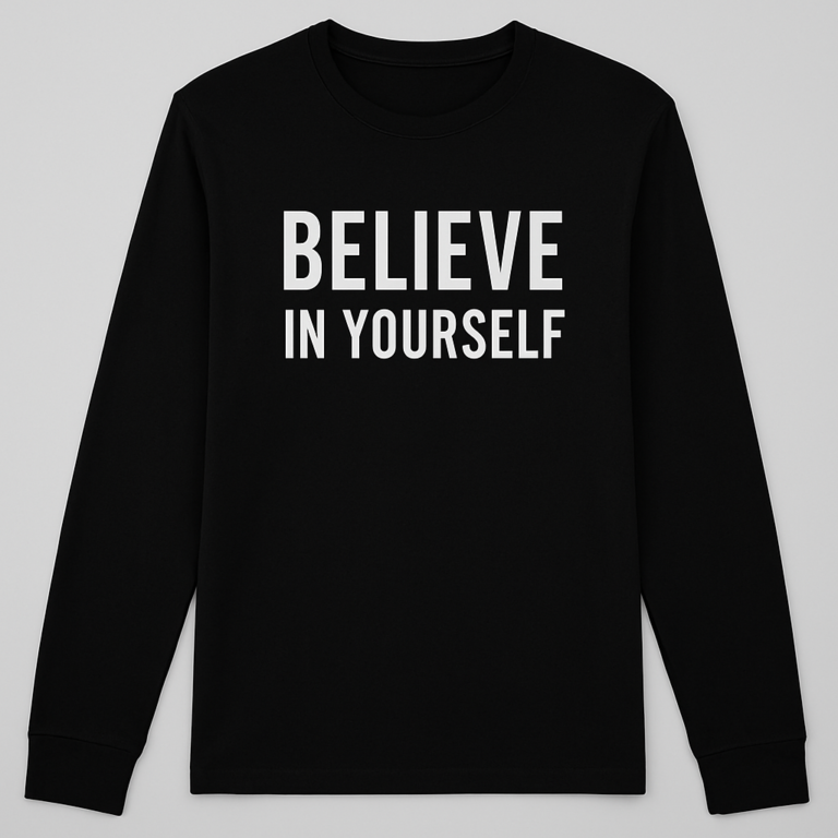 Printed Full Sleeve Black