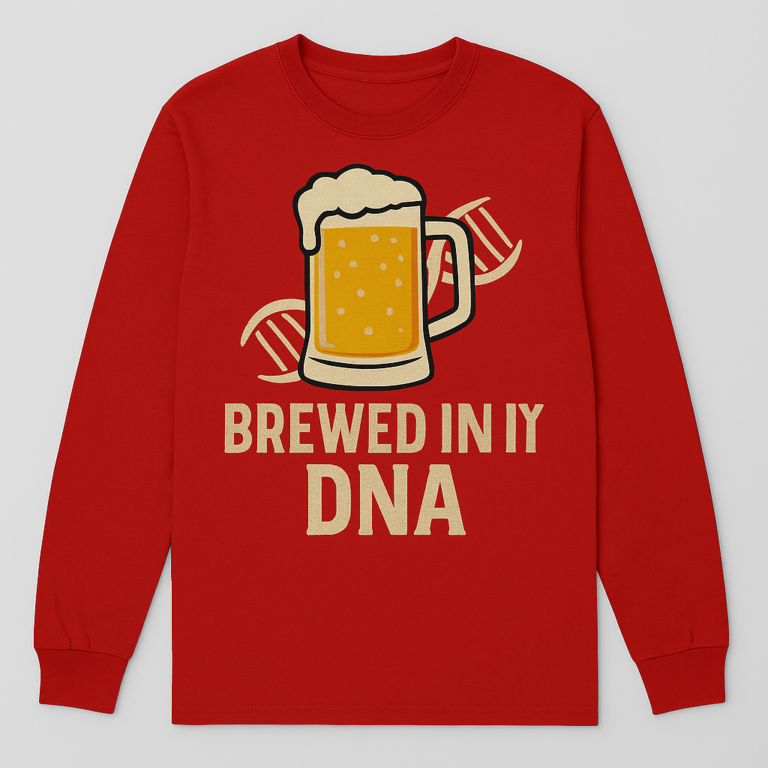 Printed Full Sleeve Red