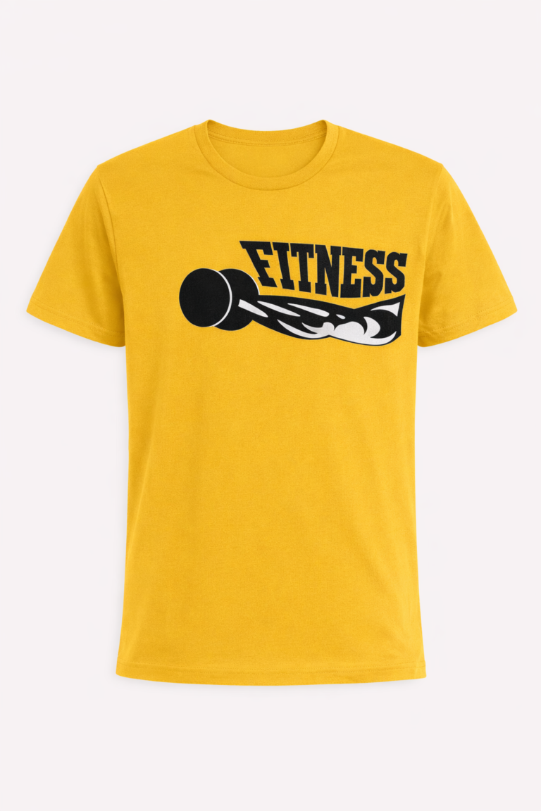 Yellow Gym T shirt